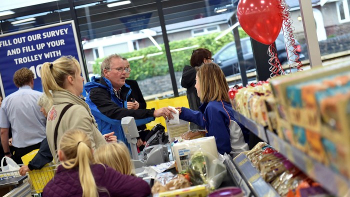 payment method at Aldi Stores