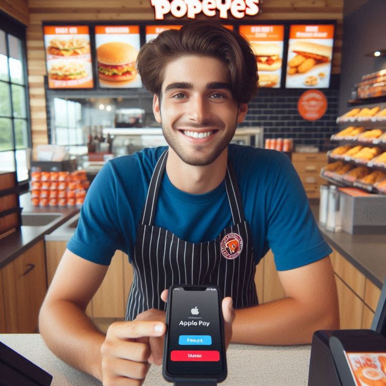 How Does Popeyes Take Apple Pay?