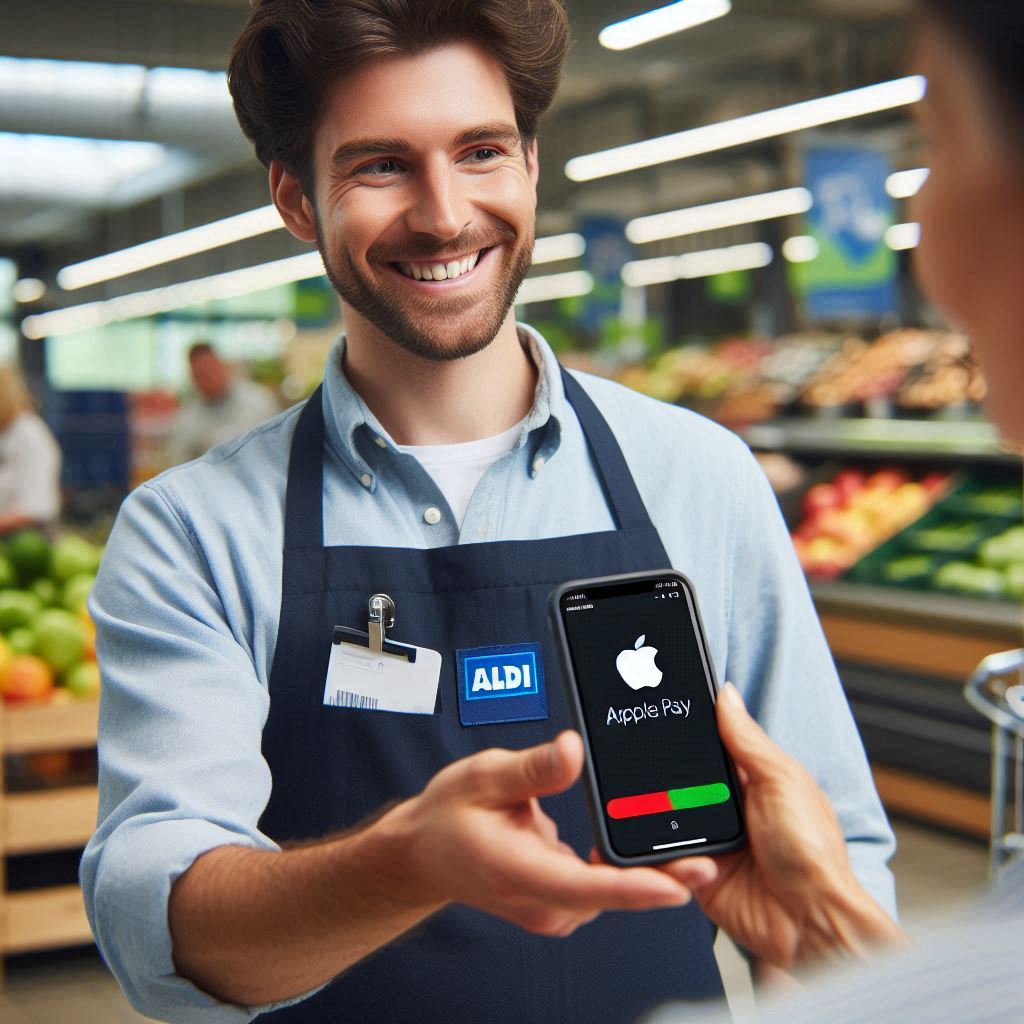 How does Aldi Take Apple pay On Your iPhone