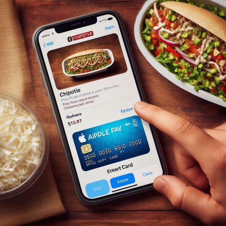 Using Apple Pay in the Chipotle App