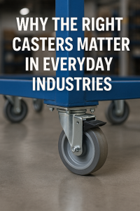 Why the Right Casters Matter in Everyday Industries