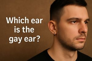 Which ear is a gay ear?