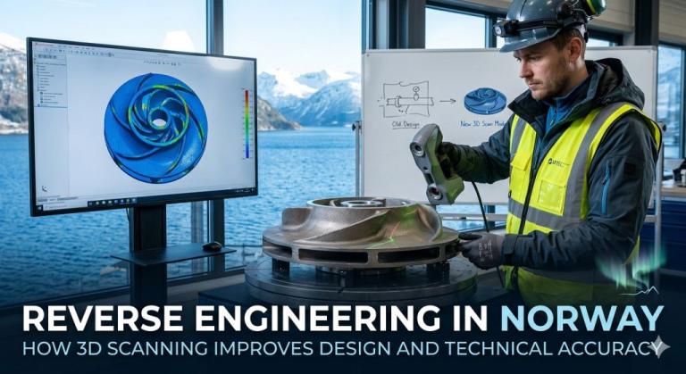 Reverse Engineering in Norway How 3D Scanning Improves Design and Technical Accuracy